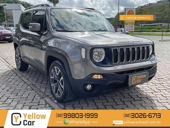 JEEP RENEGADE 1.8 16V FLEX LONGITUDE 4P AUTOMÁTICO JEEP RENEGADE 1.8 16V FLEX LONGITUDE 4P AUTOMÁTICO